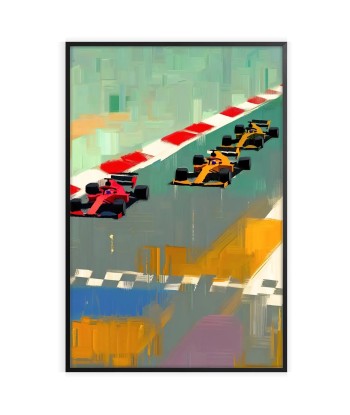 Affiche Formule 1 Les êtres humains sont 