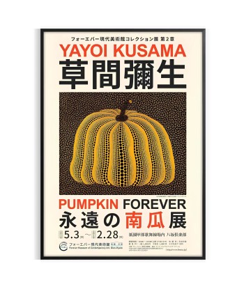 Pumpkin Yayoi Kusama Art Print 2 Venez acheter