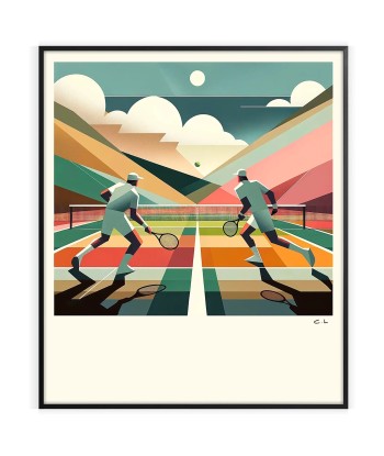 Affiche Vintage Affiche Tennis 3 solde