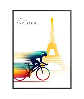 Vélo Affiche Paris Poster ou a consommer sur place