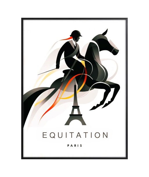 Afficheéquitation Paris en ligne