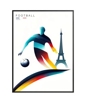 Affiche Paris Affiche Football Faites des économies