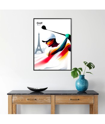 Golf Affiche Paris Poster basket pas cher