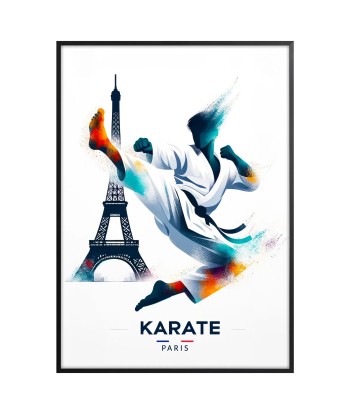 Affiche Karaté Paris Affiche acheter en ligne