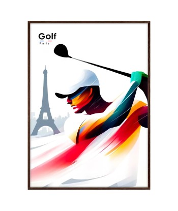 Golf Affiche Paris Poster basket pas cher