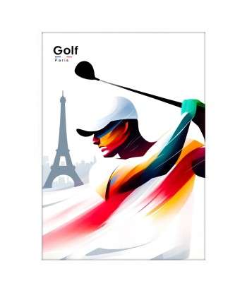 Golf Affiche Paris Poster basket pas cher