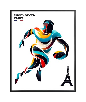 Affiche Rugby Affiche Paris À commander