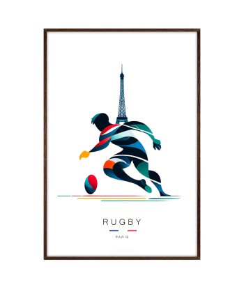 Affiche Rugby Paris Affiche 2 plus qu'un jeu 