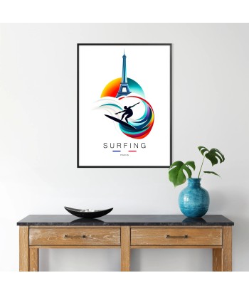 Surf Affiche Paris Affiche 2 en linge