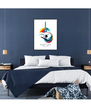 Surf Affiche Paris Affiche 2 en linge