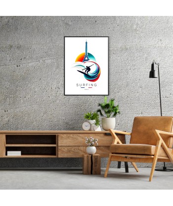 Surf Affiche Paris Affiche 2 en linge