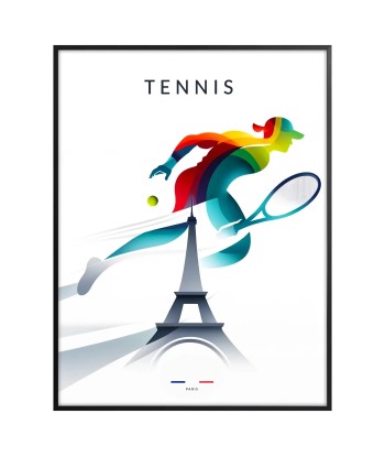 Affiche Tennis Affiche Paris solde