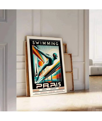 Affiche Natation Affiche Paris de la marque