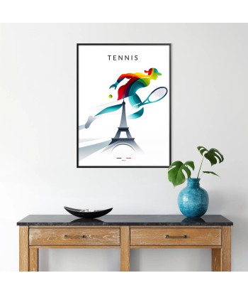 Affiche Tennis Affiche Paris solde