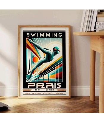 Affiche Natation Affiche Paris de la marque