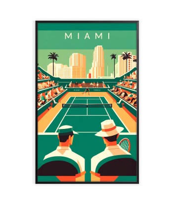 Miami Affiche Tennis Affiche 2 basket pas cher