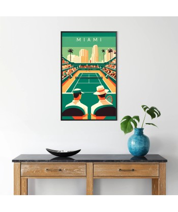 Miami Affiche Tennis Affiche 2 basket pas cher