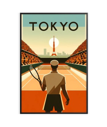 Affiche Tokyo Affiche Tennis pas cher