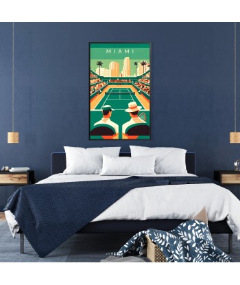 Miami Affiche Tennis Affiche 2 basket pas cher