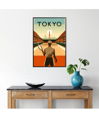 Affiche Tokyo Affiche Tennis pas cher