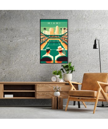 Miami Affiche Tennis Affiche 2 basket pas cher