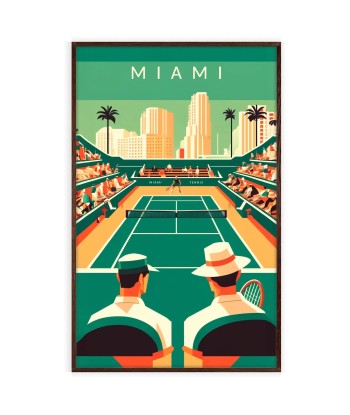 Miami Affiche Tennis Affiche 2 basket pas cher