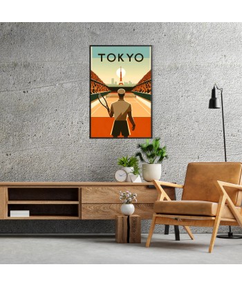 Affiche Tokyo Affiche Tennis pas cher