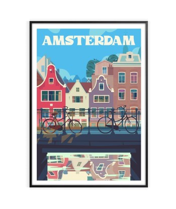 Affiche Amsterdam français