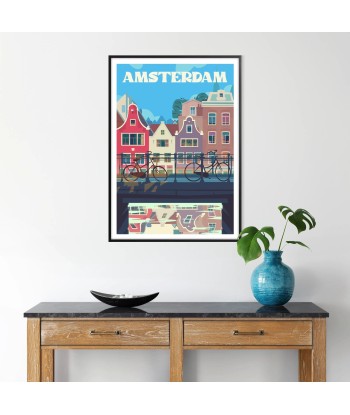 Affiche Amsterdam français