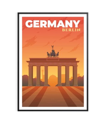 Berlin Affiche Allemagne Affiche en ligne