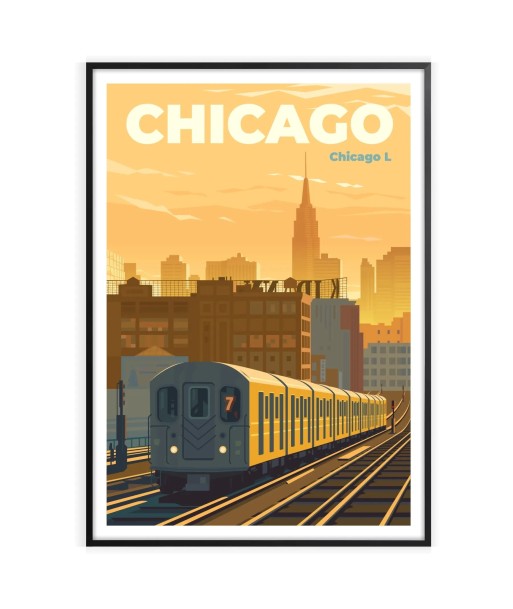 Affiche Chicago store