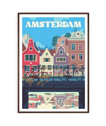 Affiche Amsterdam français