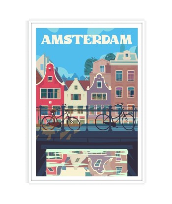 Affiche Amsterdam français