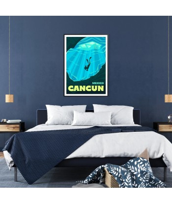 Affiche Voyage Affiche Cancun pas chere