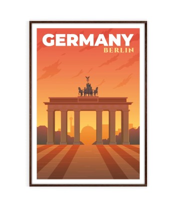 Berlin Affiche Allemagne Affiche en ligne