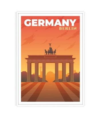 Berlin Affiche Allemagne Affiche en ligne