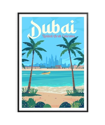 Affiche Voyage Affiche Dubaï de votre