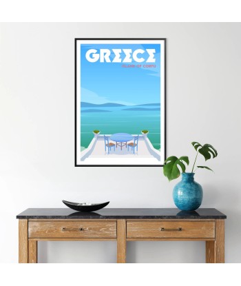 Corfou Affiche Grèce Affiche Poster Venez découvrir notre 