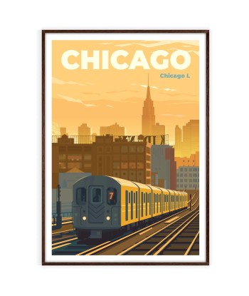 Affiche Chicago store