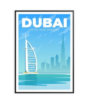 Affiche Dubaï chez Cornerstreet bien 