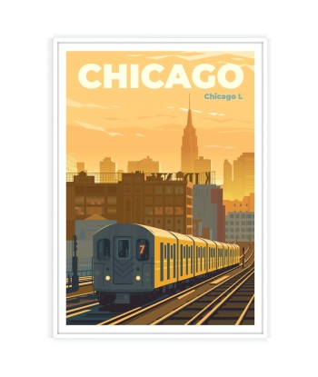 Affiche Chicago store