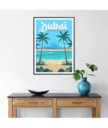 Affiche Voyage Affiche Dubaï de votre