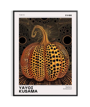 Pumpkin Yayoi Kusama Poster 1 d'Europe débarque