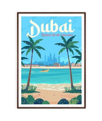 Affiche Voyage Affiche Dubaï de votre