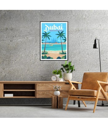 Affiche Voyage Affiche Dubaï de votre