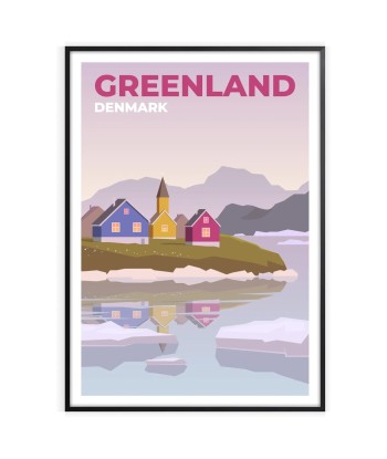 Groenland Poster Danemark Voyage Affiche vente chaude votre 