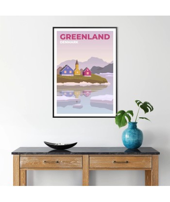 Groenland Poster Danemark Voyage Affiche vente chaude votre 