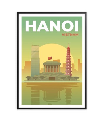 Affiche Voyage Affiche Hanoï store