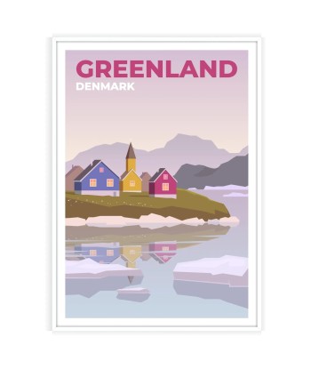 Groenland Poster Danemark Voyage Affiche vente chaude votre 