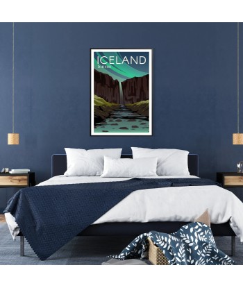 Affiche Voyage Affiche Islande Par le système avancé 